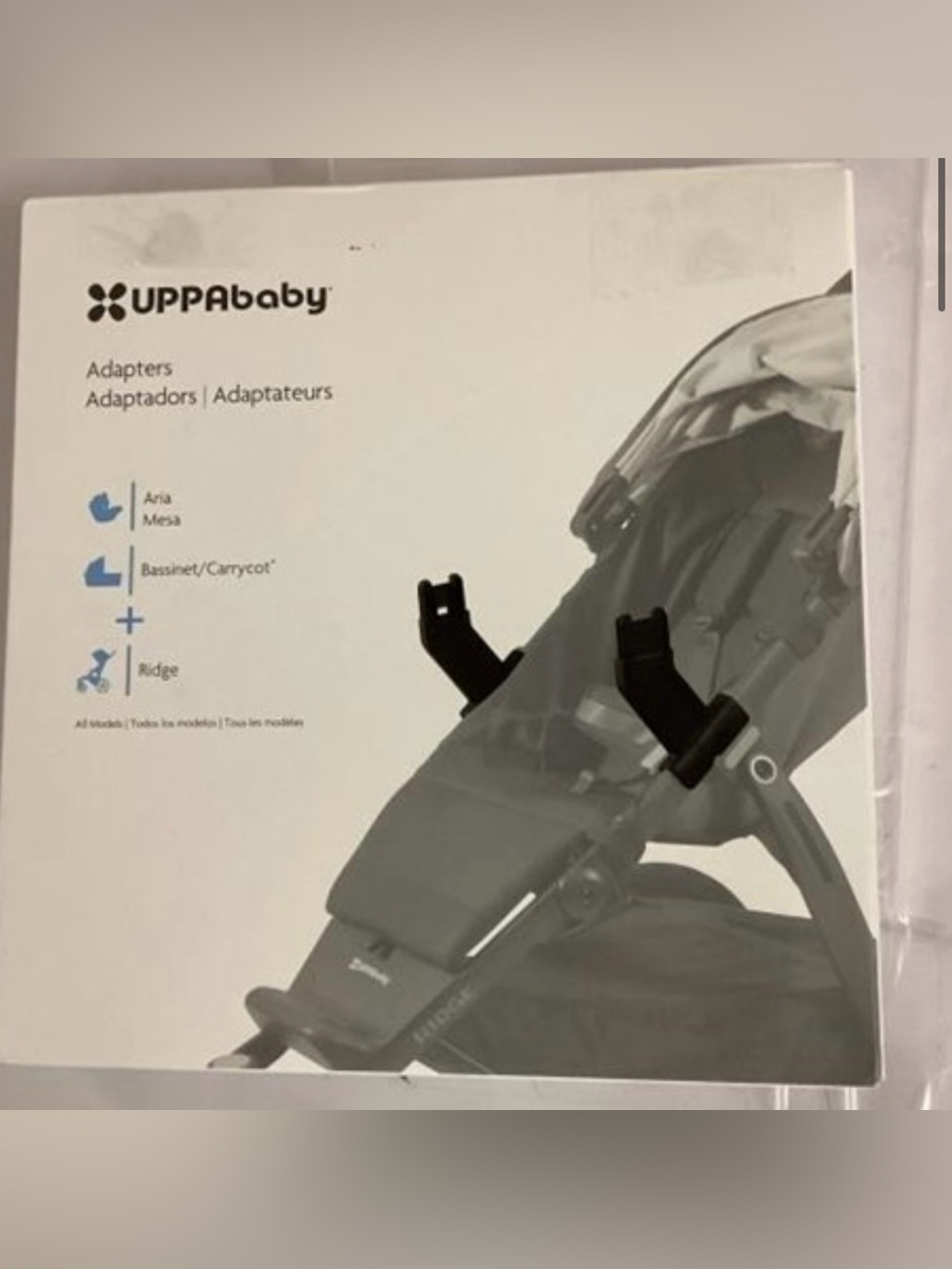 UPPAbaby Black Stroller Adapter for Infant Seats